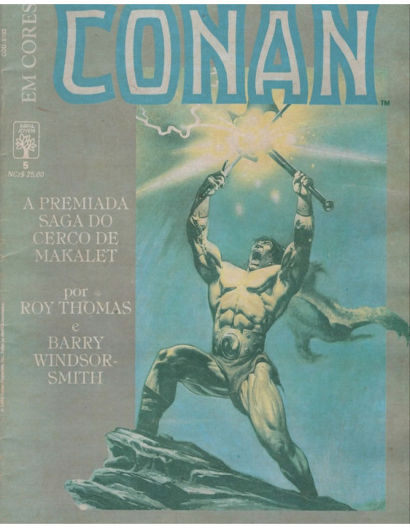 A ESPADA SELVAGEM DE CONAN EM CORES 05