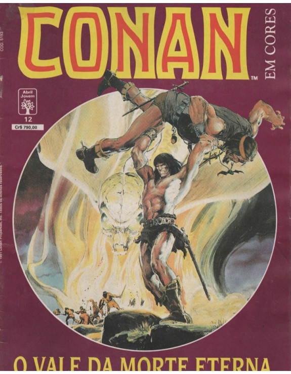 A ESPADA SELVAGEM DE CONAN EM CORES 12 A ESPADA SELVAGEM DE CONAN EM CORES 12