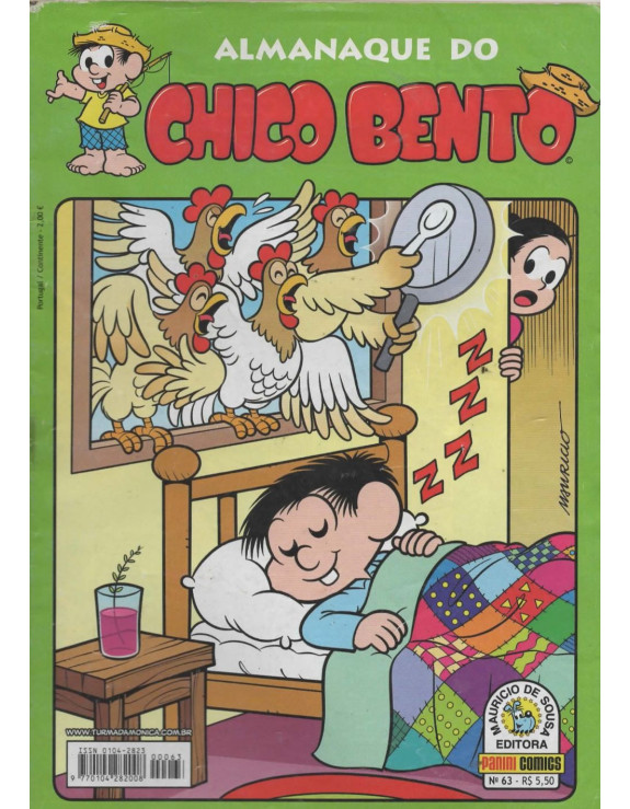 ALMANAQUE DO CHICO BENTO SERIE 1 63 DE 85