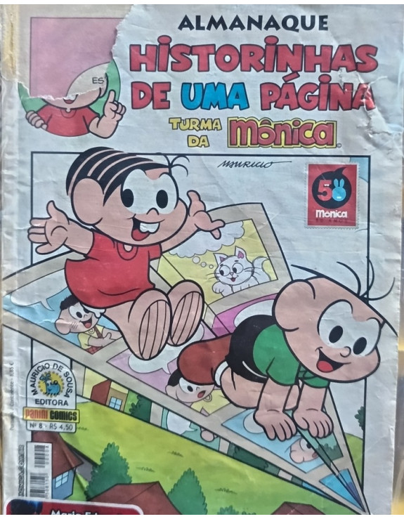 ALMANAQUE HISTORINHAS DE UMA PAGIA TURMA DA MONICA 08