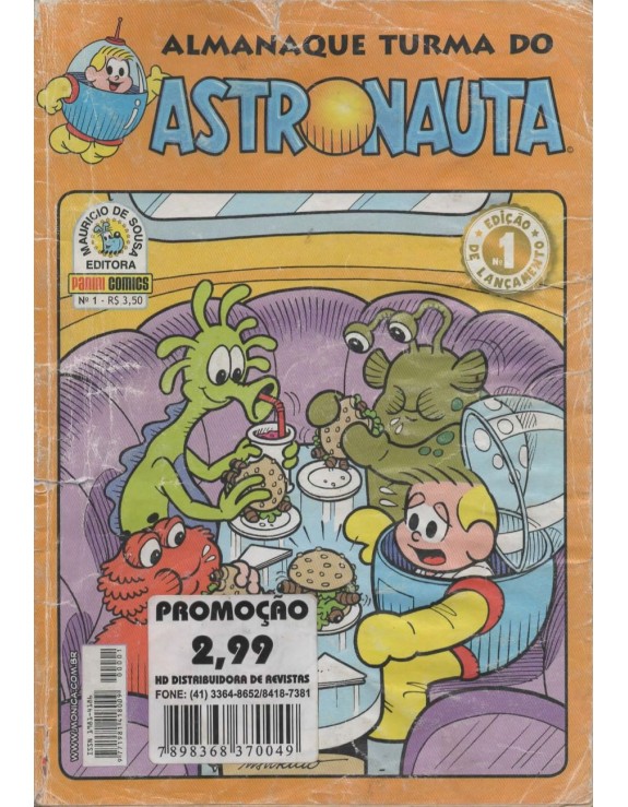 ALMANAQUE TURMA DO ASTRONAUTA 01 DE 14