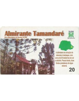 SERIE MUNICIPIOS DO PARANA 004 DE 399 - ALMIRANTE TAMANDARE