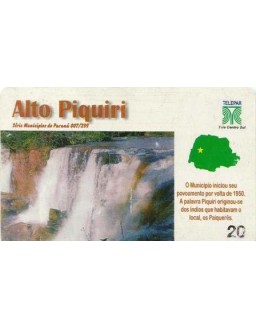 SERIE MUNICIPIOS DO PARANA 007 DE 399 - ALTO PIQUIRI 