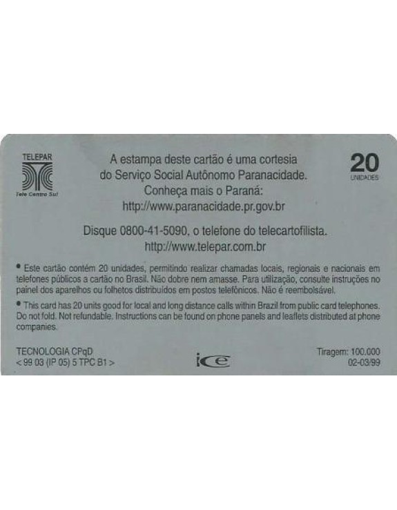 SERIE MUNICIPIOS DO PARANA 008 DE 399 - ALTONIA 