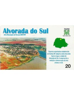 SERIE MUNICIPIOS DO PARANA 009 DE 399 - ALVORADA DO SUL