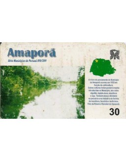 SERIE MUNICIPIOS DO PARANA 010 DE 399 - AMAPORÃ
