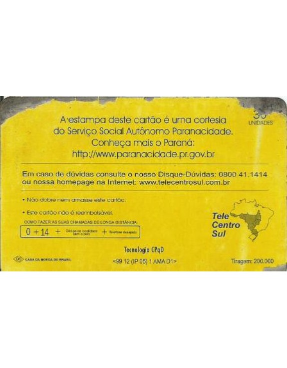 SERIE MUNICIPIOS DO PARANA 010 DE 399 - AMAPORÃ