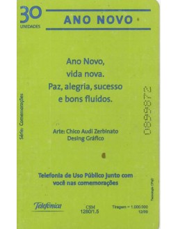 SERIE COMEMORAÇOES - ANO NOVO 2000 - TELEFONICA
