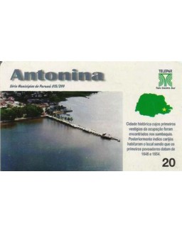 SERIE MUNICIPIOS DO PARANA 015 DE 399 - ANTONINA