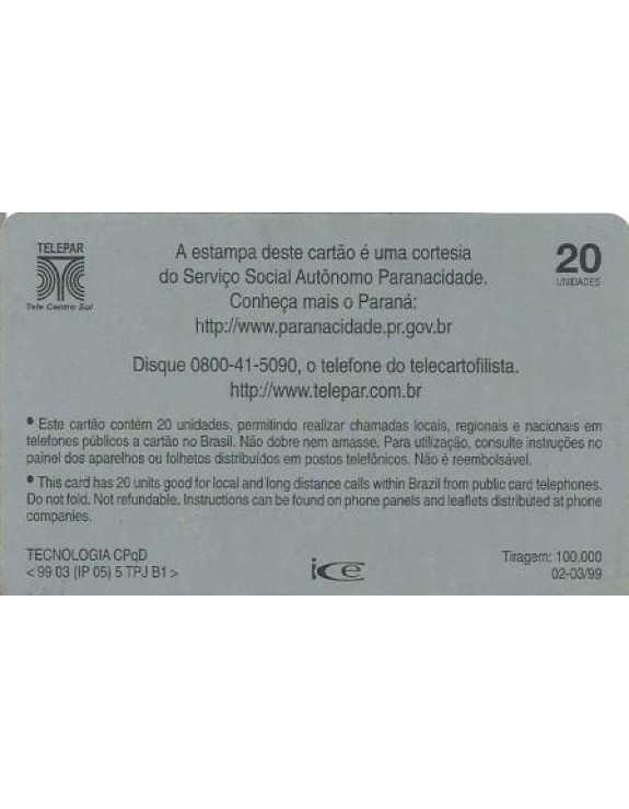 SERIE MUNICIPIOS DO PARANA 015 DE 399 - ANTONINA
