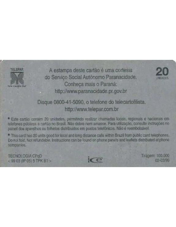 SERIE MUNICIPIOS DO PARANA 016 DE 399 - ANTONIO OLINTO