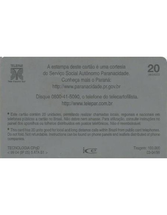 SERIE MUNICIPIOS DO PARANA 027 DE 399 - ATALAIA