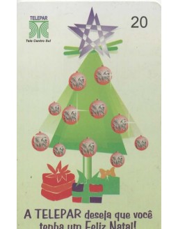 A TELEPAR DESEJA QUE VOCE TENHA UM FELIZ NATAL