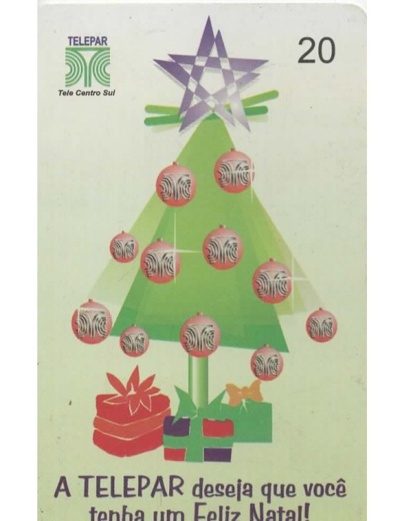 A TELEPAR DESEJA QUE VOCE TENHA UM FELIZ NATAL