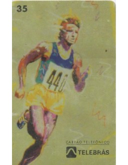 ATLETISMO - MEDALHA DE OURO NOS JOGOS OLIMPICOS - 1952,1956 E 1984