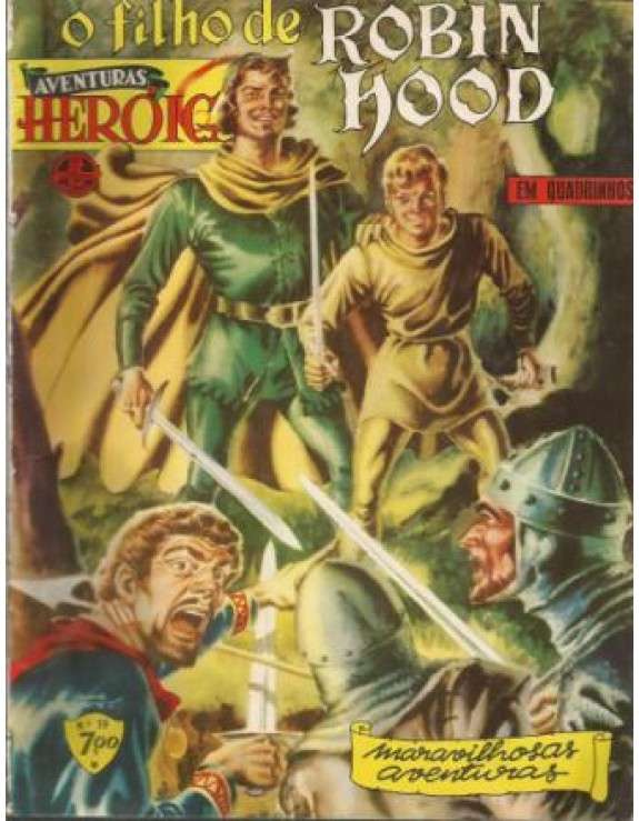 AVENTURAS HEROICAS 19 - O FILHO DE ROBIN HOOD