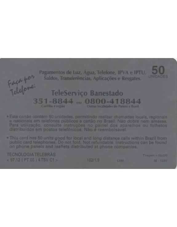BANESTADO - TELESERVIÇO