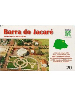 SERIE MUNICIPIOS DO PARANA 031 DE 399 - BARRA DO JACARE