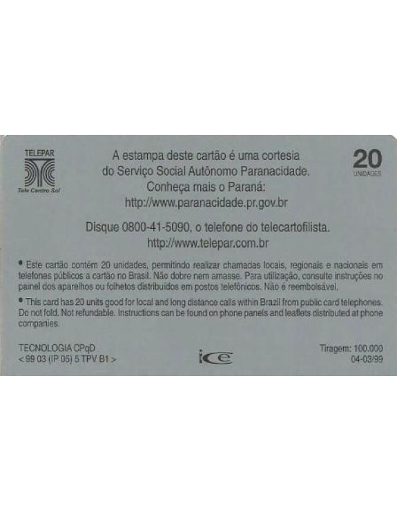SERIE MUNICIPIOS DO PARANA 032 DE 399 - BARRACÃO