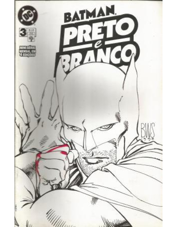 BATMAN PRETO E BRANCO 03