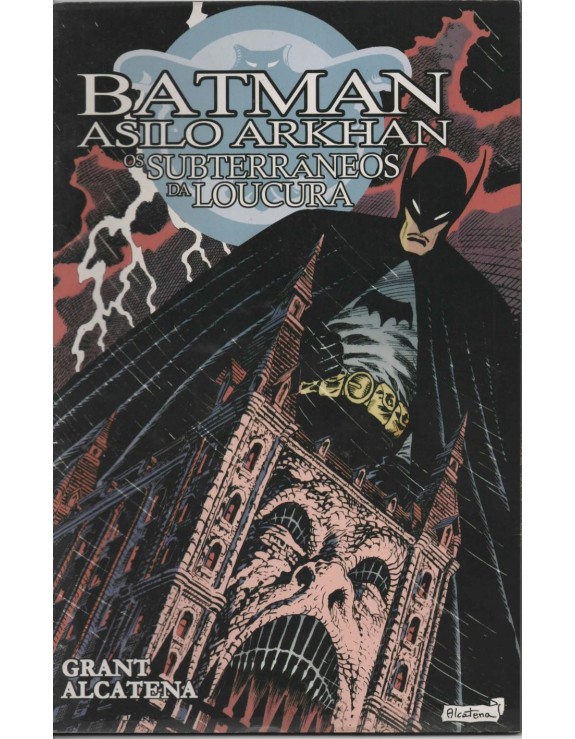 BATMAN ASILO ARKHAN OS SUBTERRANEOS DA LOUCURA - EDIÇAO UNICA