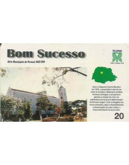 SERIE MUNICIPIOS DO PARANA 042 DE 399 - BOM SUCESSO