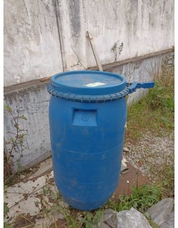 BOMBONA  PLASTICA DE 60 LITROS TAMPA REMOVIVEL C/ TRAVA