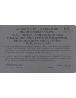 SERIE BONDES - ARQUIVO GERAL DA CIDADE DO RIO DE JANEIRO/ACERVO - PRAÇA TIRADENTES