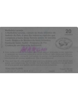 CTBC - SERIE MATA ATLANTICA - BORBOLETA LARANJA