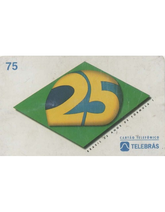 BRASIL 25  ANOS DE  FORMULA I - 25 GP BRASIL FORMULA I AUTODROMO DE INTERLAGOS SP