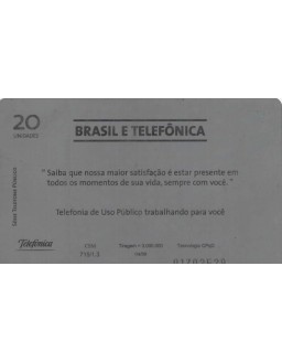 SERIE TELEFONE PUBLICO - BRASIL E TELEFONICA
