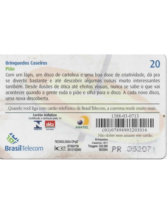 BRINQUEDOS CASEIROS 08/11  - PIAO