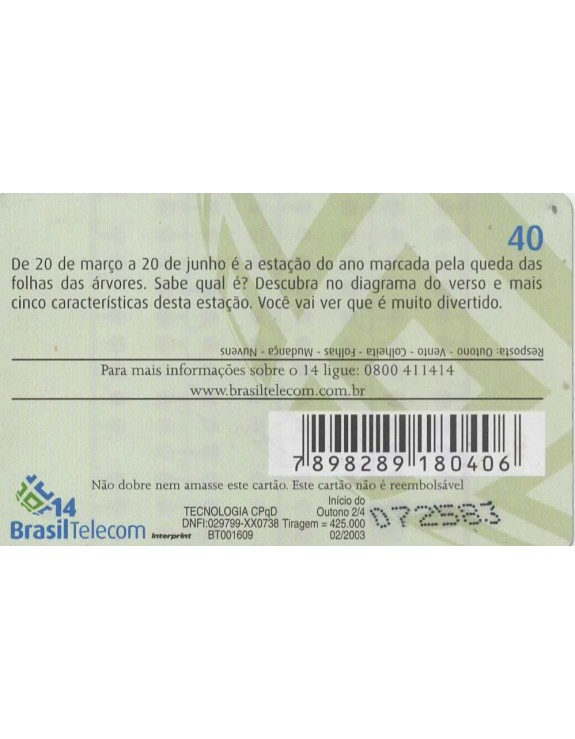 CAÇA ESTACAO INICIO DO OUTONO 02/04