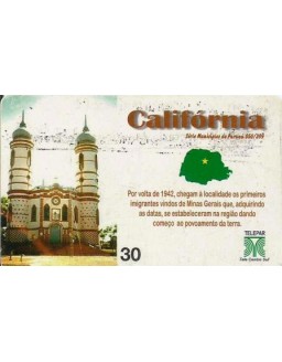 SERIE MUNICIPIOS DO PARANA 050 DE 399 - CALIFORNIA