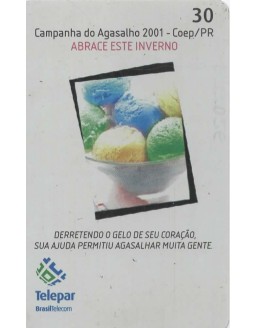 CAMPANHA DO AGASALHO 2001 - COEP/PR