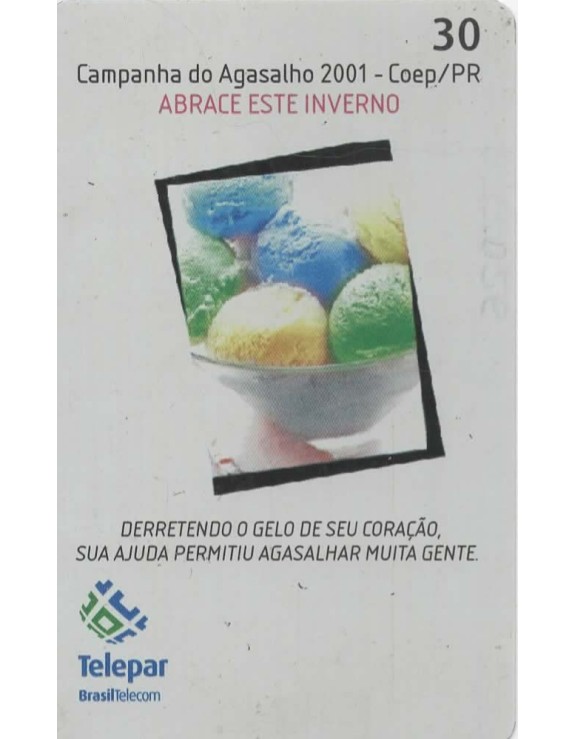 CAMPANHA DO AGASALHO 2001 - COEP/PR