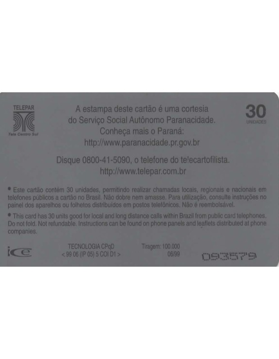 SERIE MUNICIPIOS DO PARANA 063 DE 399 - CANDOI
