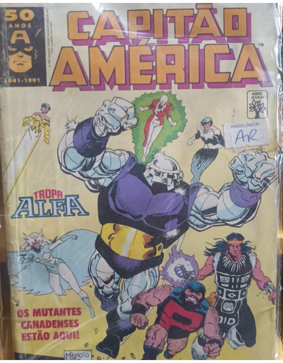CAPITAO AMERICA 50 ANOS