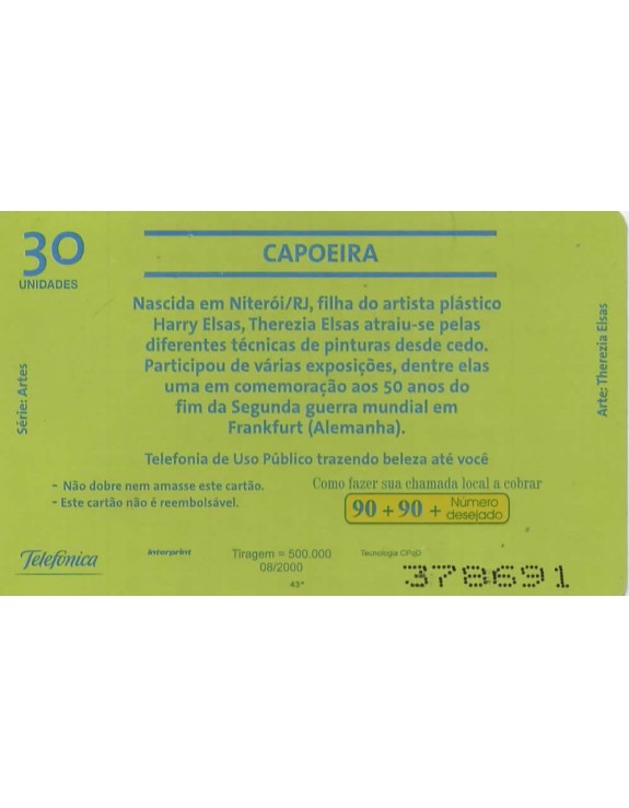 TELEFONICA - SERIE ARTES - CAPOEIRA