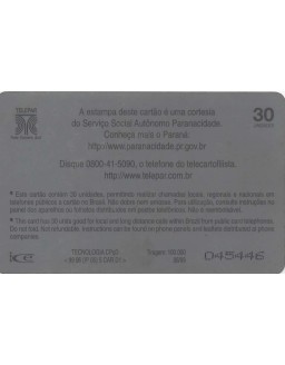 SERIE MUNICIPIOS DO PARANA 068 DE 399 - CARLÓPOLIS