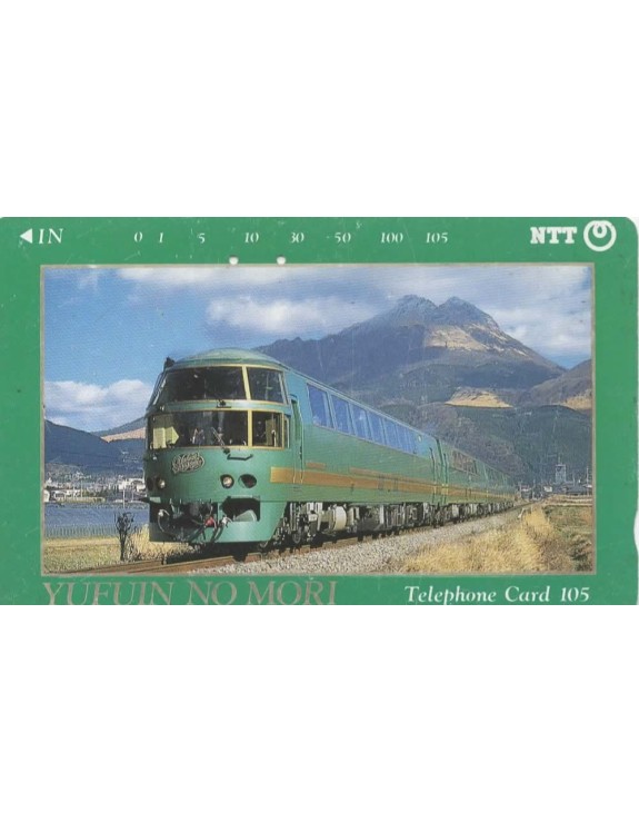 CARTAO TELEFONICO JAPONES - NTT - TREM TURISTICO YUFUIN MORI
