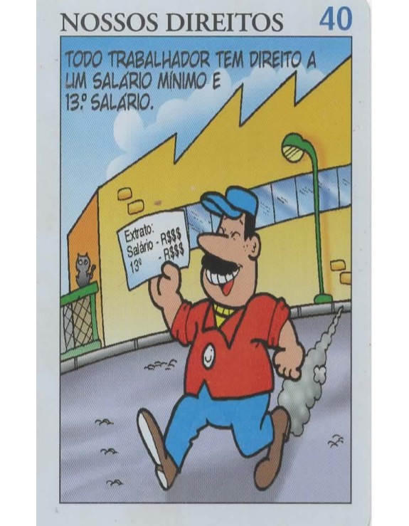 CARTILHA DA JUSTIÇA 08/11 - DIREITO AO TRABALHO