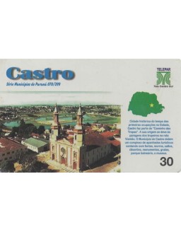 SERIE MUNICIPIOS DO PARANA 070 DE 399 - CASTRO