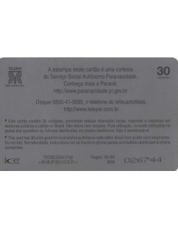 SERIE MUNICIPIOS DO PARANA 072 DE 399 - CENTENARIO DO SUL