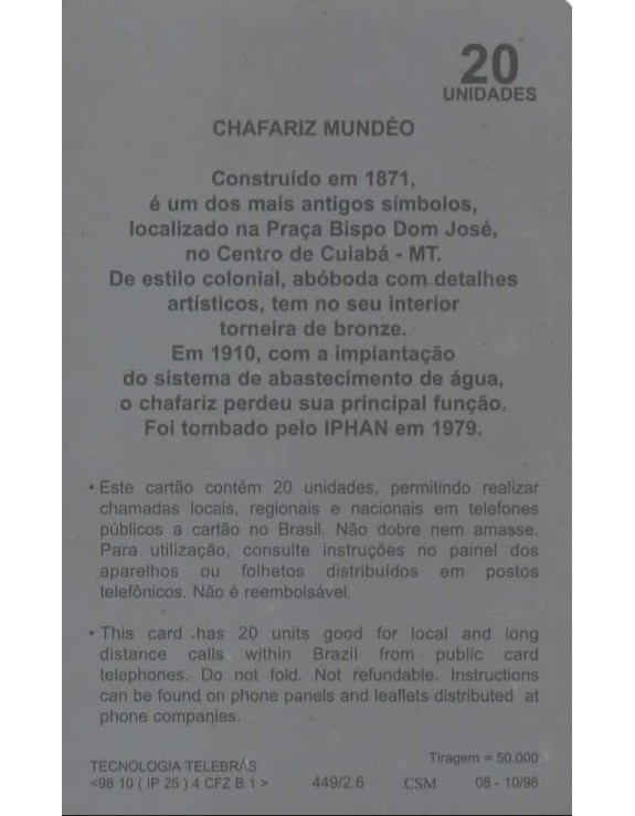 TELEMAT - CHAFARIZ MUNDEO
