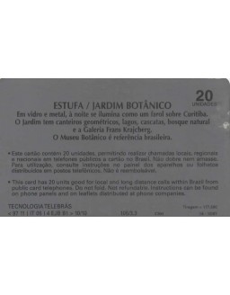 SERIE CIDADE DE CURITIBA - ESTUFA JARDIM BOTANICO