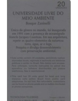 SERIE CIDADE DE CURITIBA - UNIVERSIDADE LIVRE DO MEIO AMBIENTE