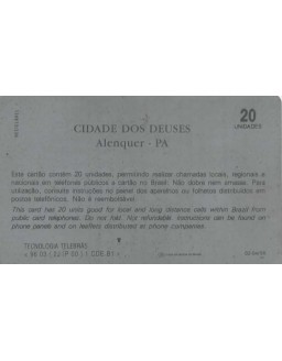 CIDADE DOS DEUSES - ALENQUER - PA