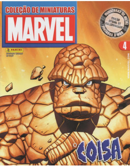 COLEÇAO DE MINIATURAS MARVEL 004 O COISA