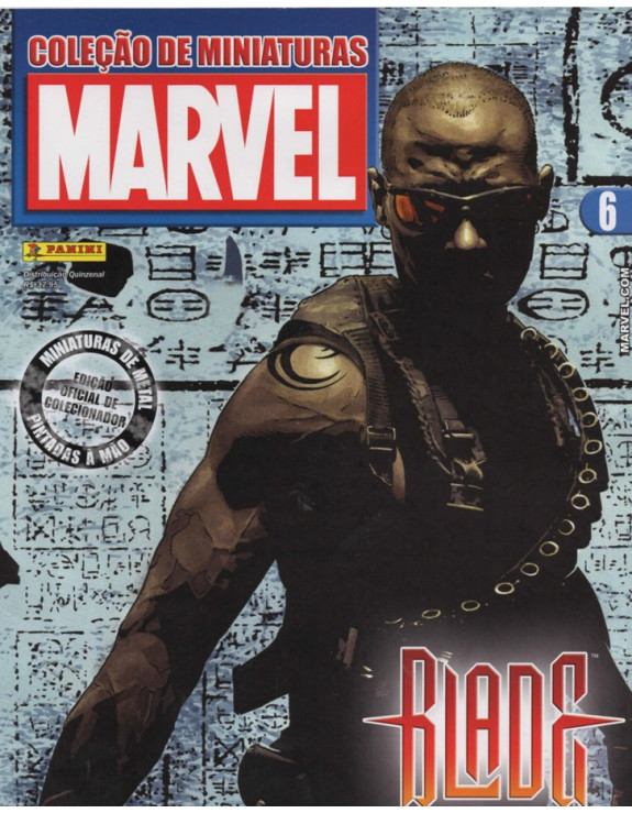 COLEÇAO DE MINIATURAS MARVEL 006 BLADE